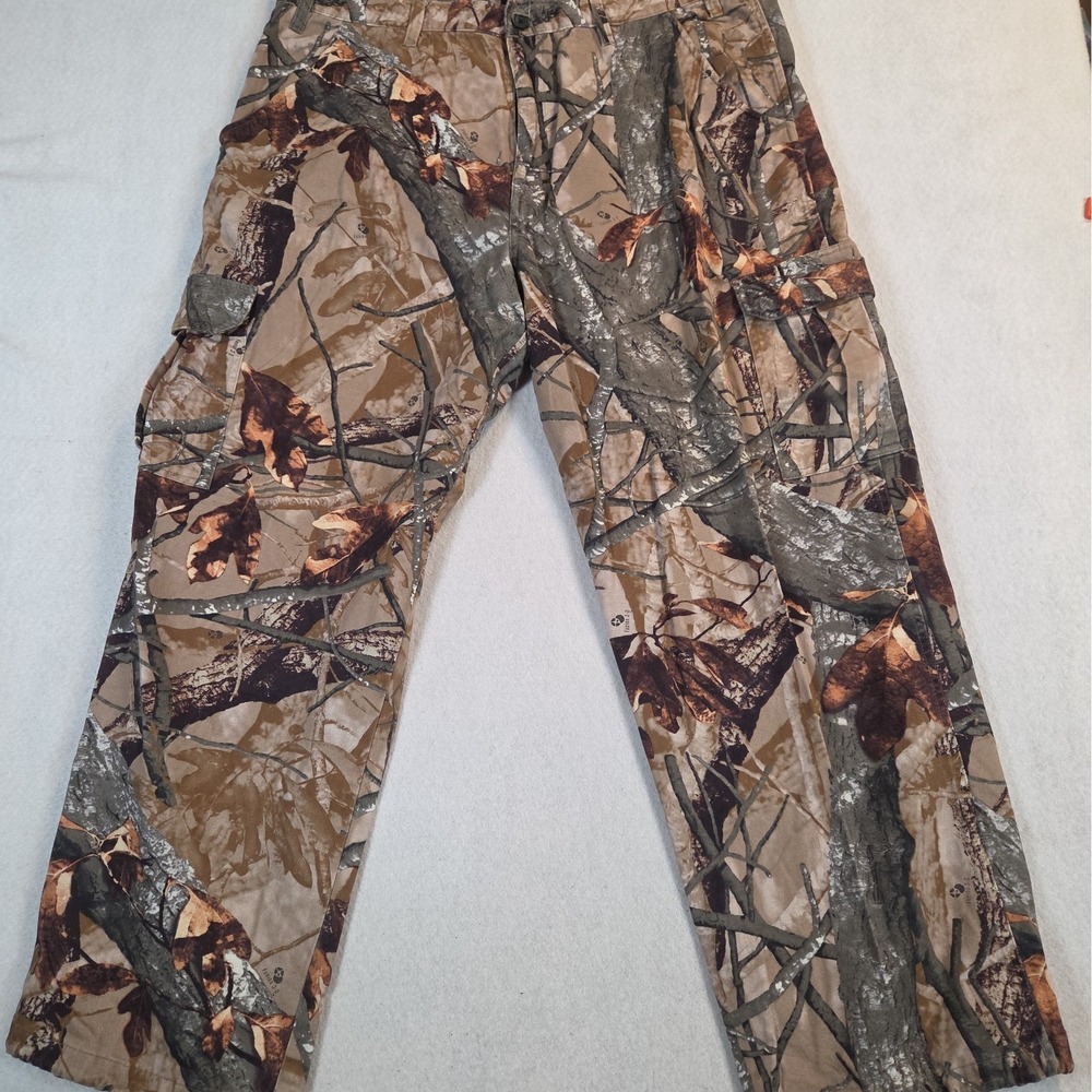 Outfitters Ridge Pants Men's Size XL Camo Cargo Fusion 3D Hunting Duck